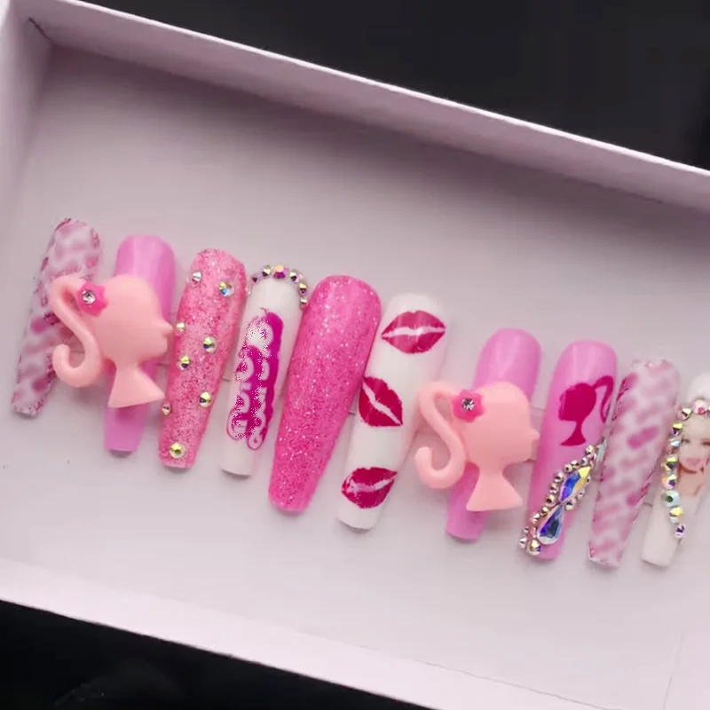 Kawaii Nail Art Charms 3D Pink Beauty Shape Rhinestone Decoration Manicure Accessories Resin Sweet Charm Nails Tool
Kawaii Nail Art Charms 3D Pink Beauty Shape Rhinestone Decoration Manicure Accessories Resin Sweet Charm Nails Tool