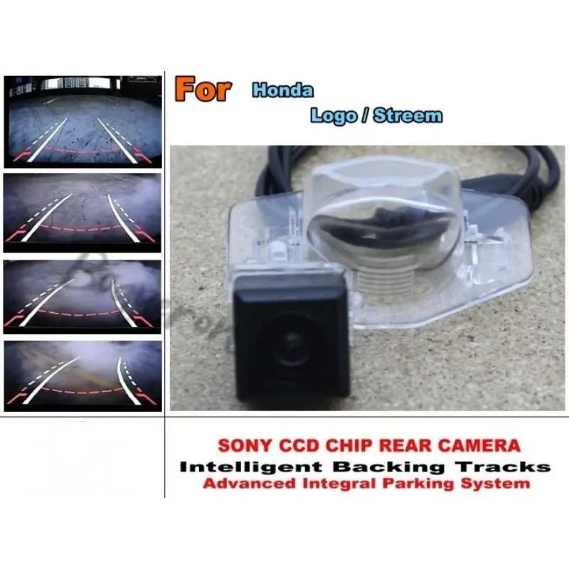 Intelligent Car Parking Camera / For Honda Logo / Streem 2000~2006 with Tracks Module Rear Camera CCD Night Vision
Intelligent Car Parking Camera / For Honda Logo / Streem 2000~2006 with Tracks Module Rear Camera CCD Night Vision
