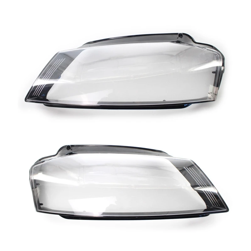 

Left Right Auto Front Headlight Headlamp Len Glass Lampshade Cover For A3 8P S3 RS3 Facelift 2008-2012 Replacement