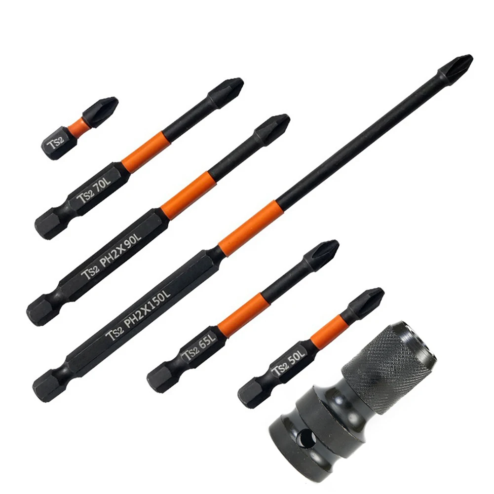 7pc/set PH2 Impact Screwdriver Bit With Socket PH2 Magnetic Batch Head Hardness Cross Screwdriver Hand Tool 25/50/65/70/90/150mm
7pc/set PH2 Impact Screwdriver Bit With Socket PH2 Magnetic Batch Head Hardness Cross Screwdriver Hand Tool 25/50/65/70/90/150mm