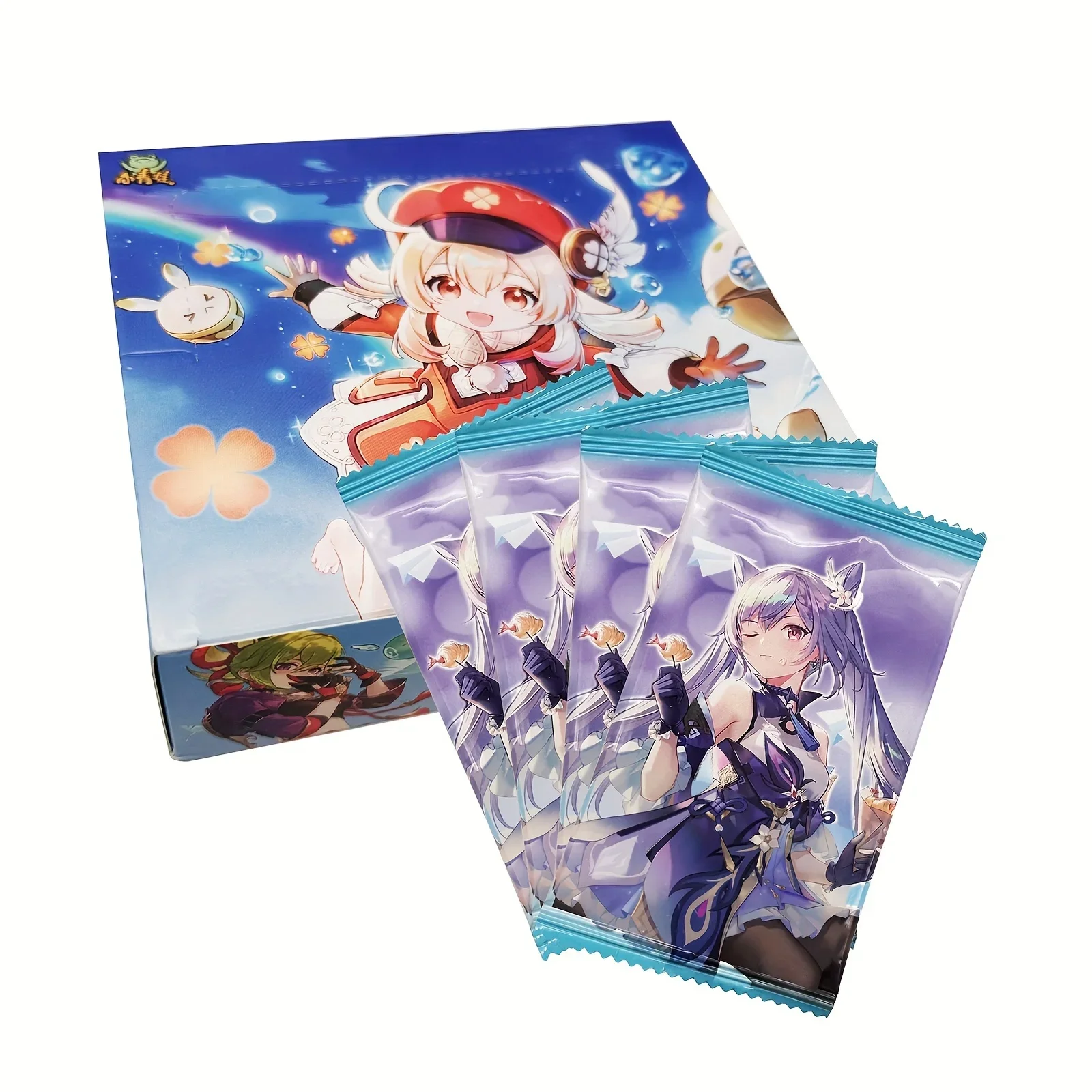 

Игры Genshin Impact аниме вокруг коллекции карт Kamisato Ayaka Beelzebul Hu Tao Yelan Ganyu deluxe edition игрушки подарки