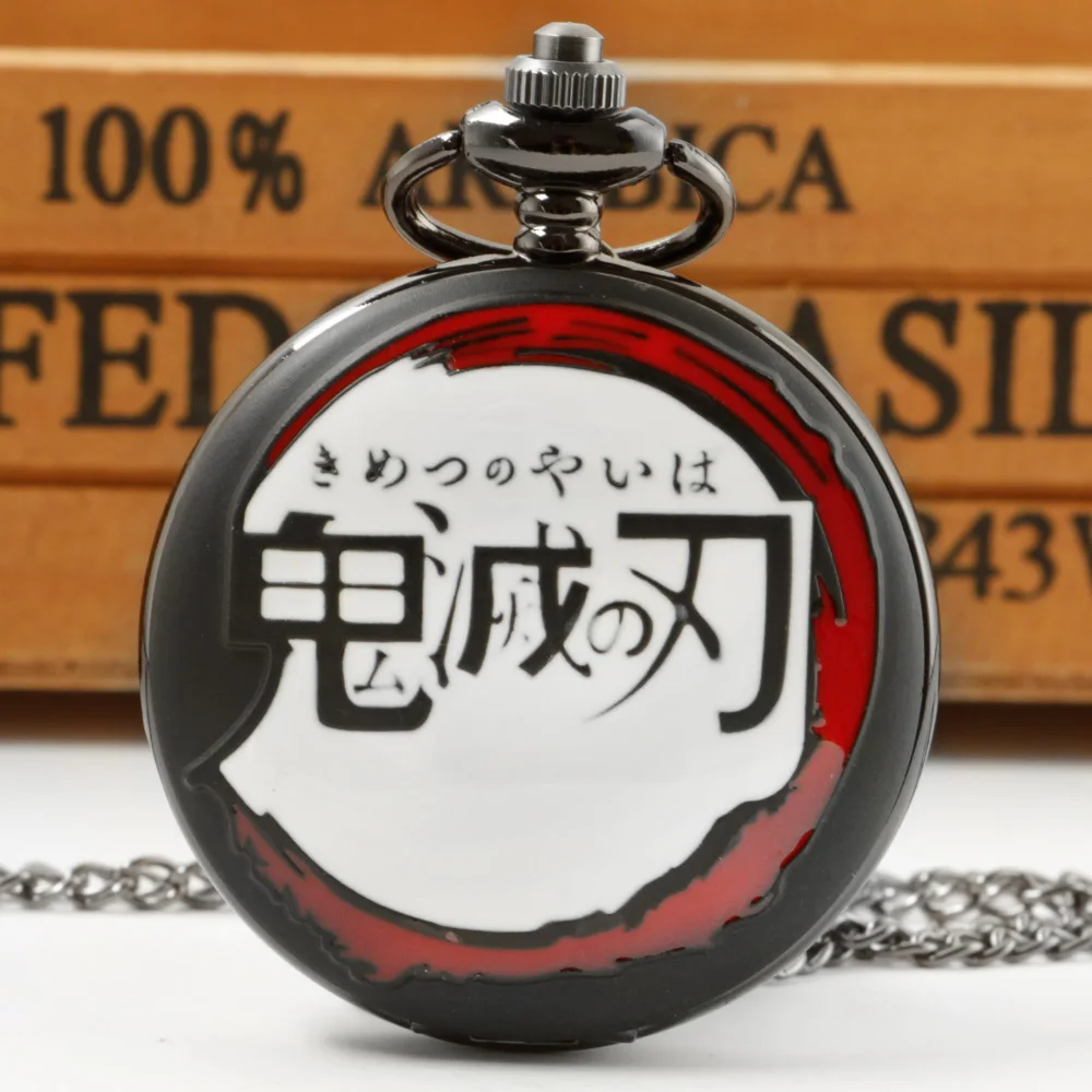 Famous Anime Cartoon Ghost Blade Quartz Pocket Watch Creative Popular Men's Necklace Pendant Women's Children's Gift
Famous Anime Cartoon Ghost Blade Quartz Pocket Watch Creative Popular Men's Necklace Pendant Women's Children's Gift
