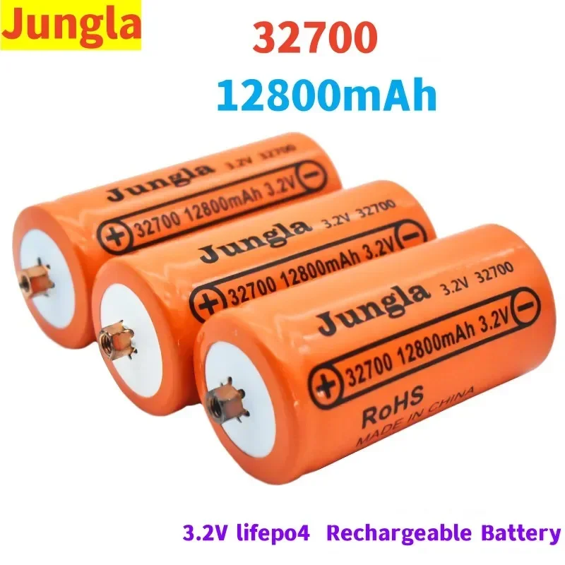 Durable 32700 12800mAh 3.2V lifepo4 Rechargeable Battery Professional Lithium Iron Phosphate Power Battery with screw
Durable 32700 12800mAh 3.2V lifepo4 Rechargeable Battery Professional Lithium Iron Phosphate Power Battery with screw
