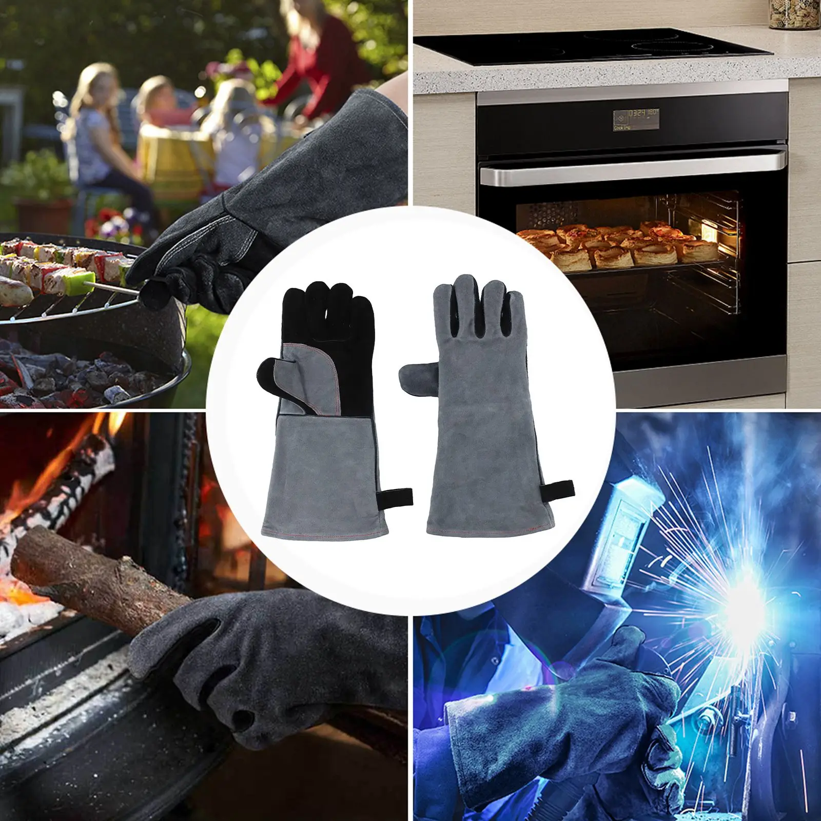 Gloves Welder Gloves Length 40CM Parts 5mm 7.1 X 16.1 Inches Accessories Puncture Resistan Thick Cowhide Outdoor
Gloves Welder Gloves Length 40CM Parts 5mm 7.1 X 16.1 Inches Accessories Puncture Resistan Thick Cowhide Outdoor
