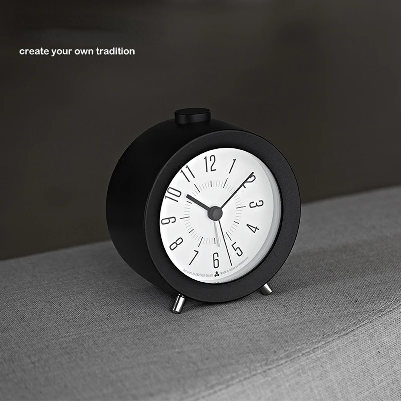 Original Alarm Clock Metal Clock Simple Modern Study Desktop Small Desk Clock Desk Clock
Original Alarm Clock Metal Clock Simple Modern Study Desktop Small Desk Clock Desk Clock