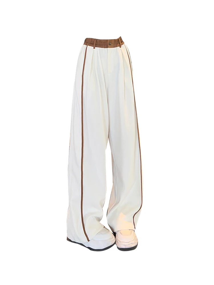 2023 Spring Korean Women Wide Leg Elastic Waist High Waist Sweatpants Baggy Casual Streetwear Daily Joggers Pants Female Clothes
2023 Spring Korean Women Wide Leg Elastic Waist High Waist Sweatpants Baggy Casual Streetwear Daily Joggers Pants Female Clothes