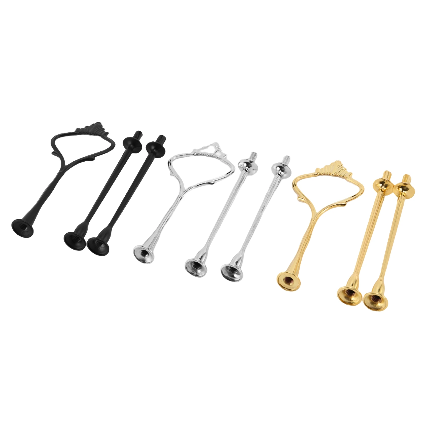 6 Set Tray Hardware for Cake Stand 3 Tier Cake Stand Fitting Hardware Holder for Wedding and Party Serving Tray(3 Color)
6 Set Tray Hardware for Cake Stand 3 Tier Cake Stand Fitting Hardware Holder for Wedding and Party Serving Tray(3 Color)