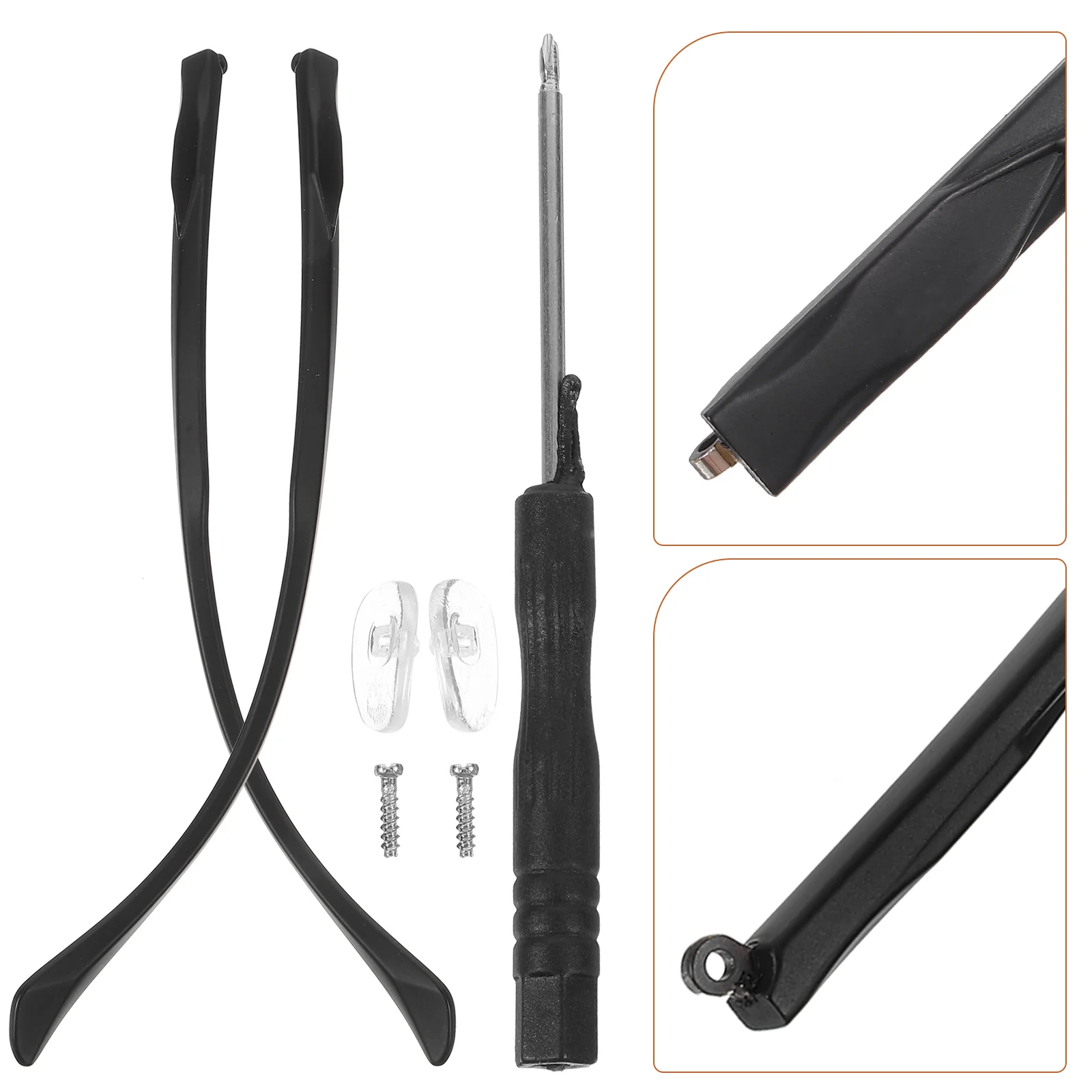 Glasses Leg Bracket Eyeglasses Repair Kit Arms Universal Replacement Temple Accessories for
Glasses Leg Bracket Eyeglasses Repair Kit Arms Universal Replacement Temple Accessories for