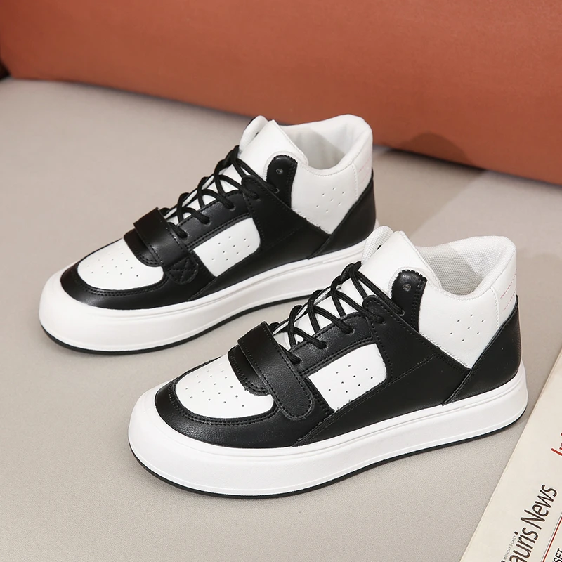 Women Sneakers 2023 High Top Round Toe Female Thick Bottom Breathable Shoes for WoMen Trainers
Women Sneakers 2023 High Top Round Toe Female Thick Bottom Breathable Shoes for WoMen Trainers