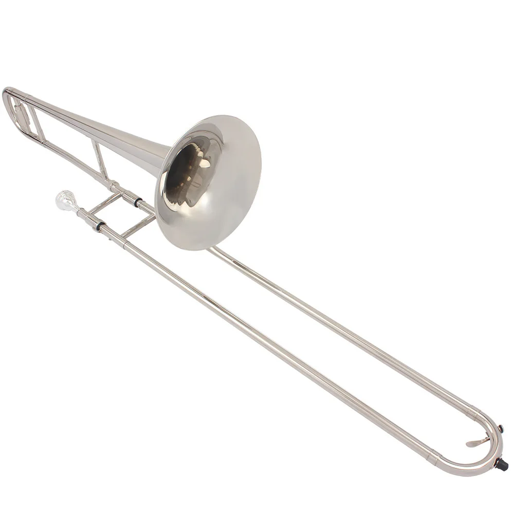 Factory direct sale B-flat alto trombone with complimentary accessories gold&silver wind instrument brass trombone for beginner
Factory direct sale B-flat alto trombone with complimentary accessories gold&silver wind instrument brass trombone for beginner