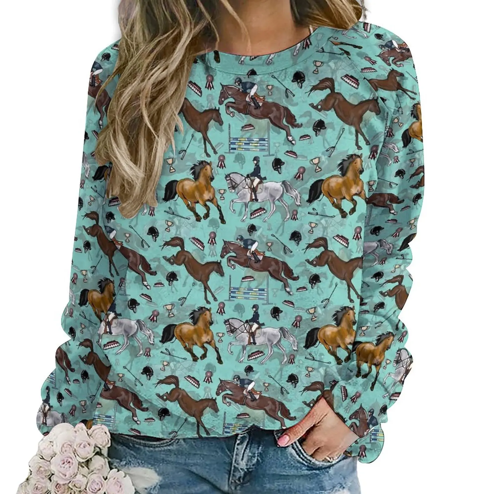 Equestrian Horse Casual Hoodies Retro Print Elegant Graphic Hoodie Spring Long Sleeve Fashion Oversize Sweatshirts Birthday Gift
Equestrian Horse Casual Hoodies Retro Print Elegant Graphic Hoodie Spring Long Sleeve Fashion Oversize Sweatshirts Birthday Gift