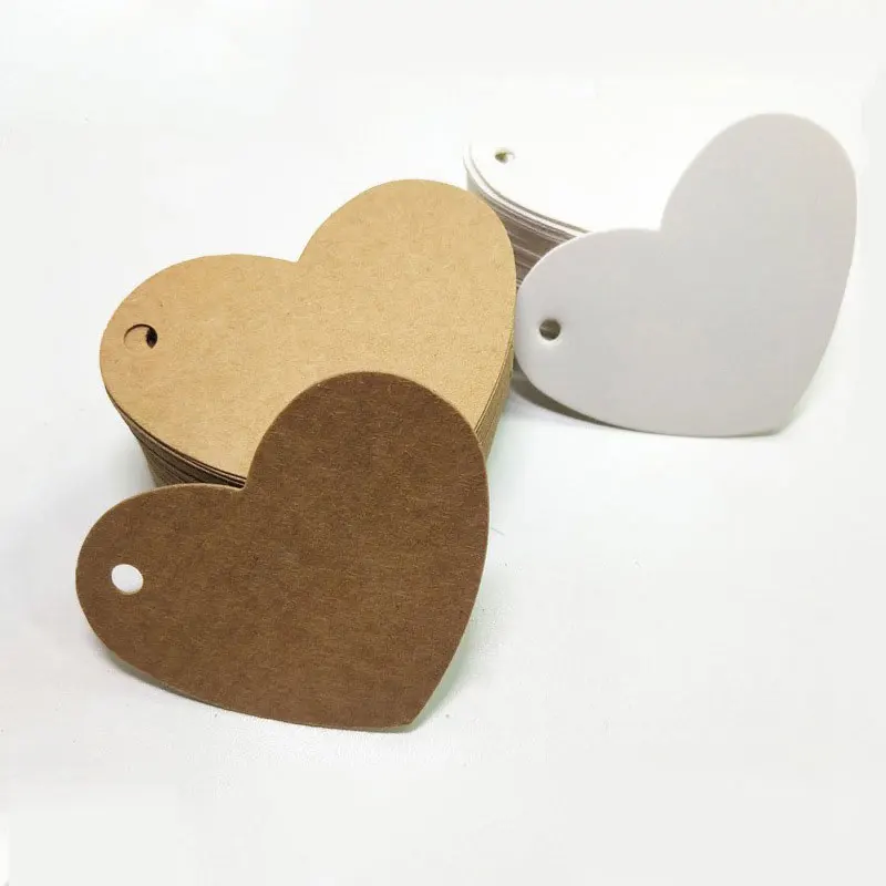 100PCS/Lot Blank Tag Heart Round Shape Party Wedding Supplies Note Cards Kraft Paper Handmade Pendant Tags Small Labels
100PCS/Lot Blank Tag Heart Round Shape Party Wedding Supplies Note Cards Kraft Paper Handmade Pendant Tags Small Labels