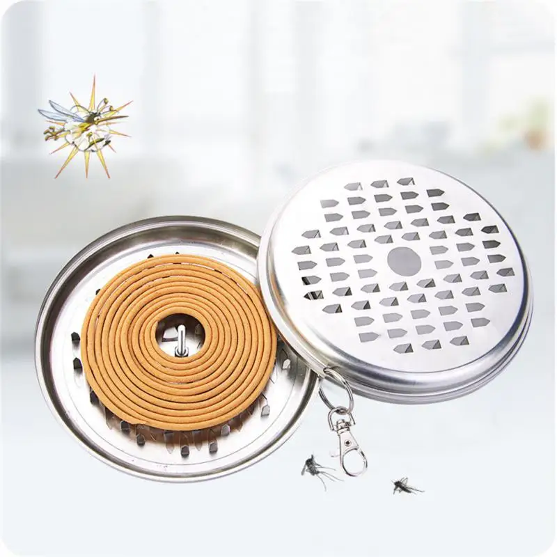 

Creative Mosquito Coil Holder Nordic Style Birdcage Shape Summer Iron Mosquito Repellent Incenses Rack Plate Home Accessory