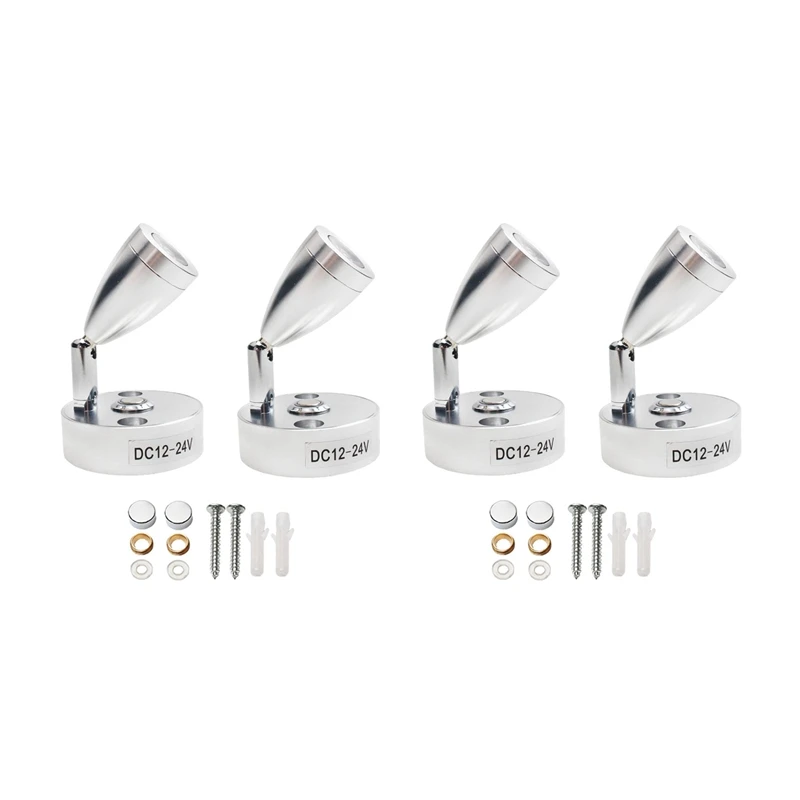 4X RV LED Spot Reading Lamps, 12V Interior Spotlight Contact Switch With USB Interface For Caravan, Boat, Motorhome Warm
4X RV LED Spot Reading Lamps, 12V Interior Spotlight Contact Switch With USB Interface For Caravan, Boat, Motorhome Warm