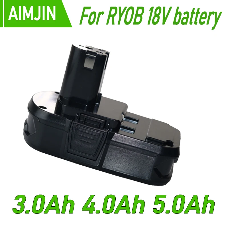 Сменная литиевая батарея для Ryobi P108 P102 P103 P104 P107, 18-вольтовый аккумулятор 3,0 Ач, 4,0 Ач, 5,0 Ач, 18 в
Сменная литиевая батарея для Ryobi P108 P102 P103 P104 P107, 18-вольтовый аккумулятор 3,0 Ач, 4,0 Ач, 5,0 Ач, 18 в