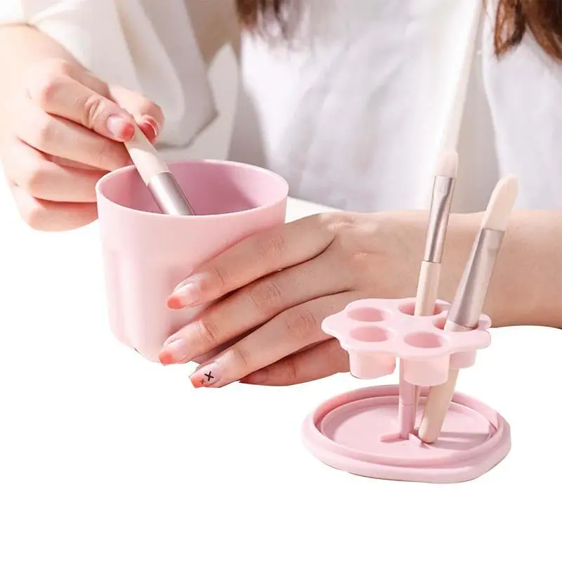 Коробка для чистки косметических кистей, контейнер для хранения ручек для макияжа из термопластичной резины, коробка для чистки кистей для макияжа, Портативная сушилка 
Коробка для чистки косметических кистей, контейнер для хранения ручек для макияжа из термопластичной резины, коробка для чистки кистей для макияжа, Портативная сушилка