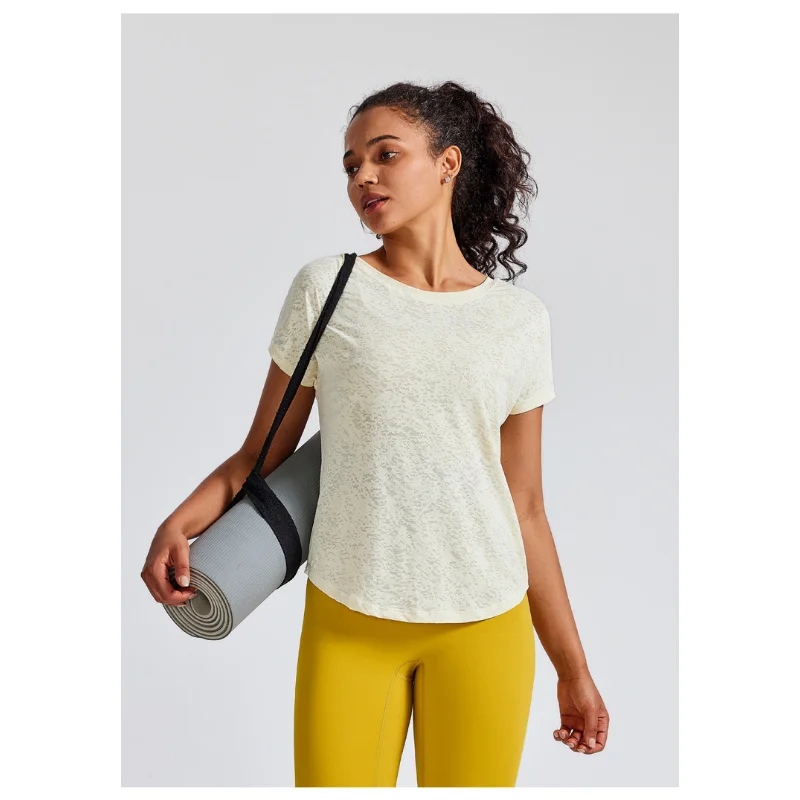 Женская Спортивная футболка свободного кроя с коротким рукавом, Slim Fit, Фитнес, Быстрая сушка, Бег, Тренировки, Топ для йоги, Большая, Лето, 2023 г.
Женская Спортивная футболка свободного кроя с коротким рукавом, Slim Fit, Фитнес, Быстрая сушка, Бег, Тренировки, Топ для йоги, Большая, Лето, 2023 г.