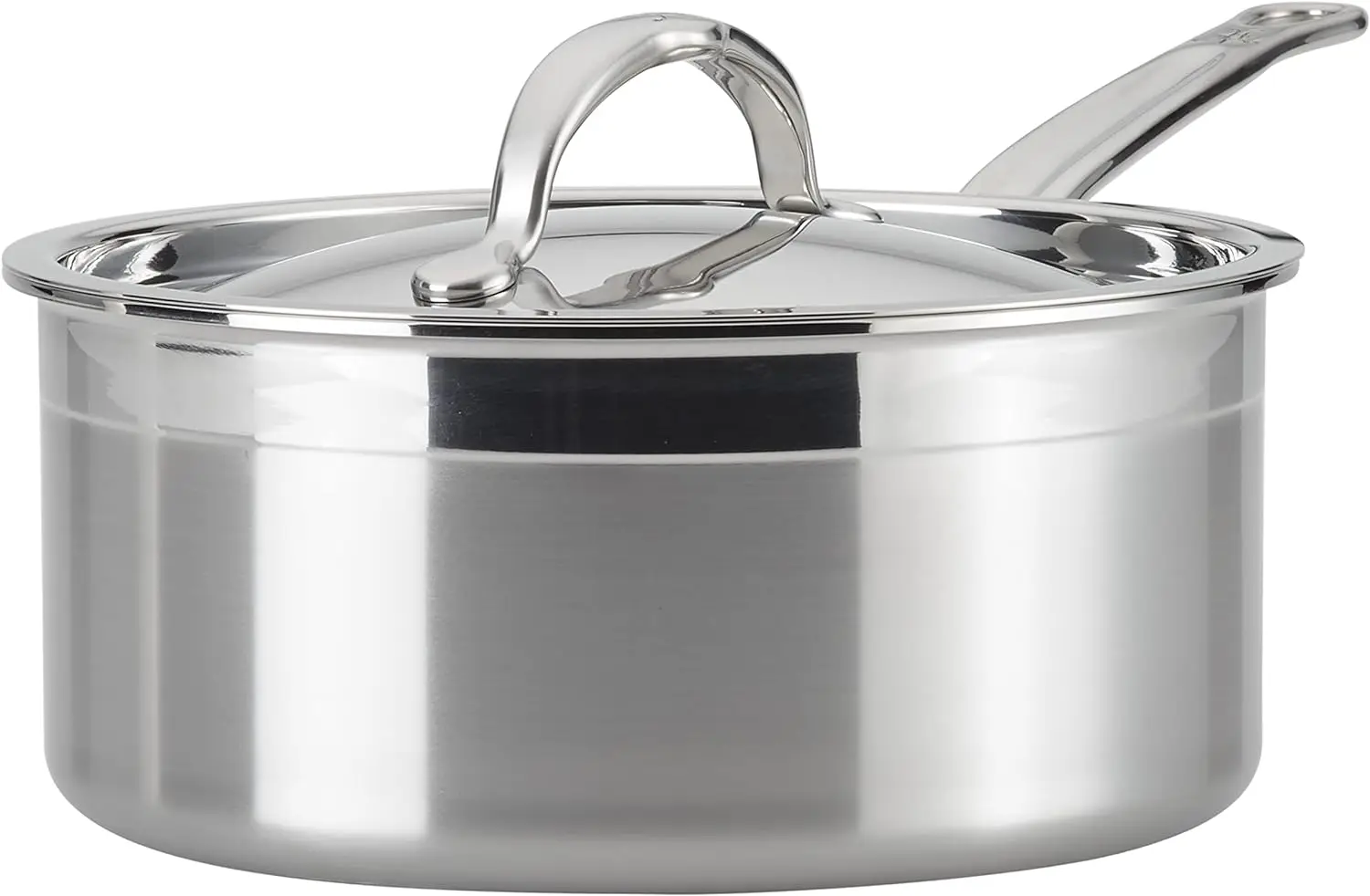 Hestan - ProBond Collection-профессиональная кастрюля для соуса из нержавеющей стали с покрытием, индукционная варочная панель, 3 кварты
Hestan - ProBond Collection-профессиональная кастрюля для соуса из нержавеющей стали с покрытием, индукционная варочная панель, 3 кварты