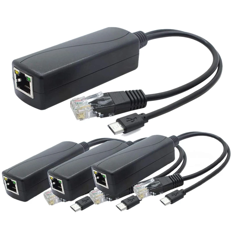 4 шт./упаковка, 5 В Poe сплиттер, 48 В до 5 В а адаптер с разъемом Micro-USB, для IP-Камеры, планшетов, для Raspberry Pi и многого другого
4 шт./упаковка, 5 В Poe сплиттер, 48 В до 5 В а адаптер с разъемом Micro-USB, для IP-Камеры, планшетов, для Raspberry Pi и многого другого