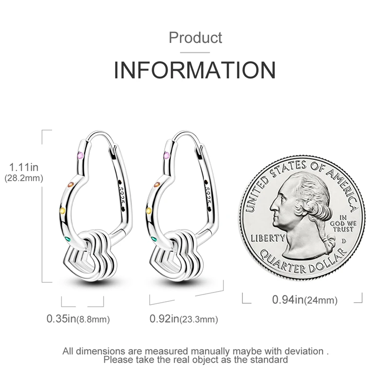 New Earrings 100% Genuine 925 Sterling Silver Women Hoop Earring Women's Wedding Engagement Girlfriend Wife Birthday Gift 32 Mallzona S9d501d727c1d4ff0b7b74735446fe2cdv New Earrings 100% Genuine 925 Sterling Silver Women Hoop Earring Women's Wedding Engagement Girlfriend Wife Birthday Gift Mallzona