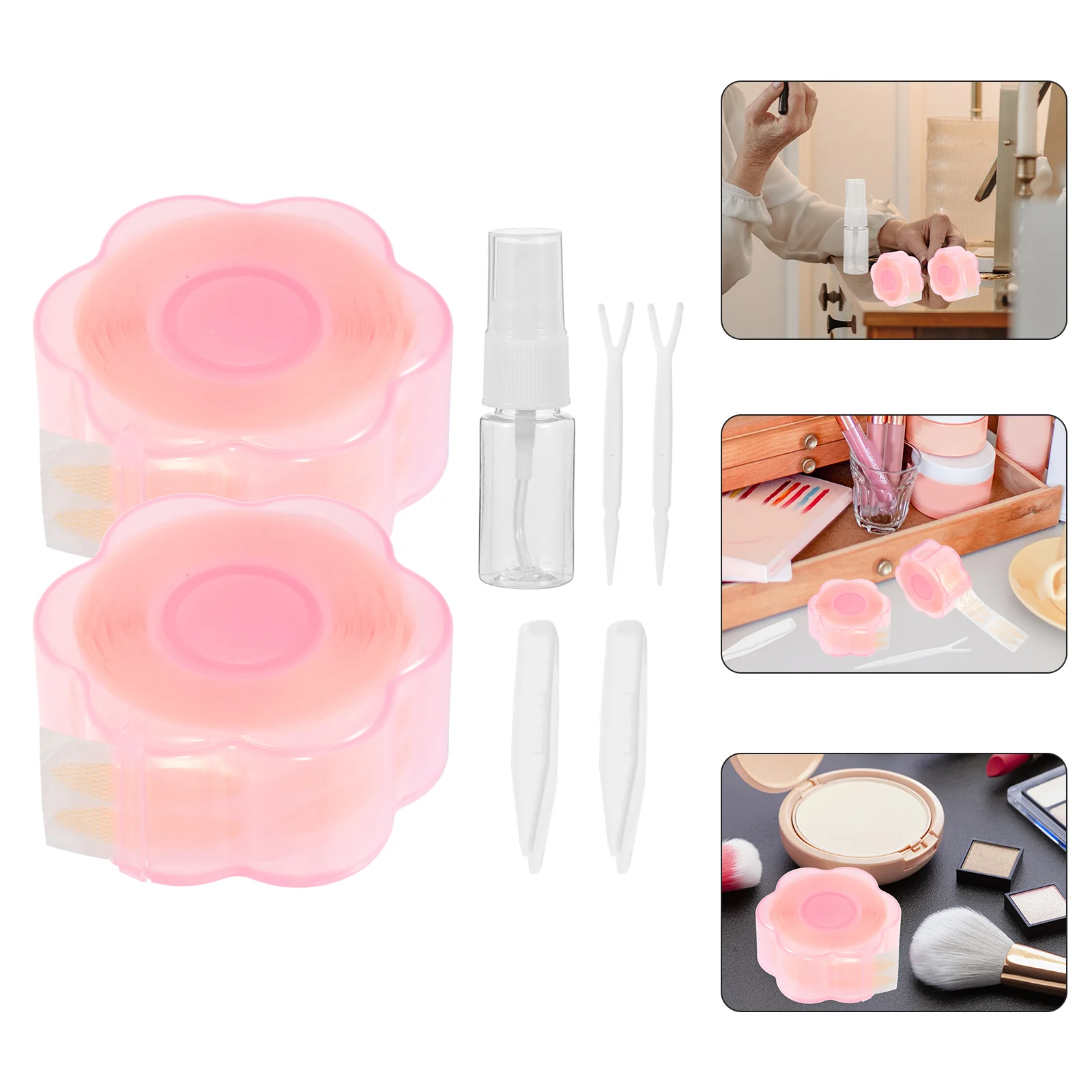 Lace Double Eyelid Sticker Tape Makeup Supplies Quincunx Invisible Tapes Lifter Strip Adhesive Self-adhesive
Lace Double Eyelid Sticker Tape Makeup Supplies Quincunx Invisible Tapes Lifter Strip Adhesive Self-adhesive