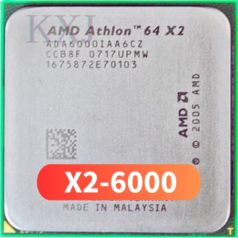 AMD Athlon 64 X2 6000 + 6000 3 ГГц двухъядерный процессор X2-6000 процессор ADX6000IAA6CZ Разъем AM2
AMD Athlon 64 X2 6000 + 6000 3 ГГц двухъядерный процессор X2-6000 процессор ADX6000IAA6CZ Разъем AM2