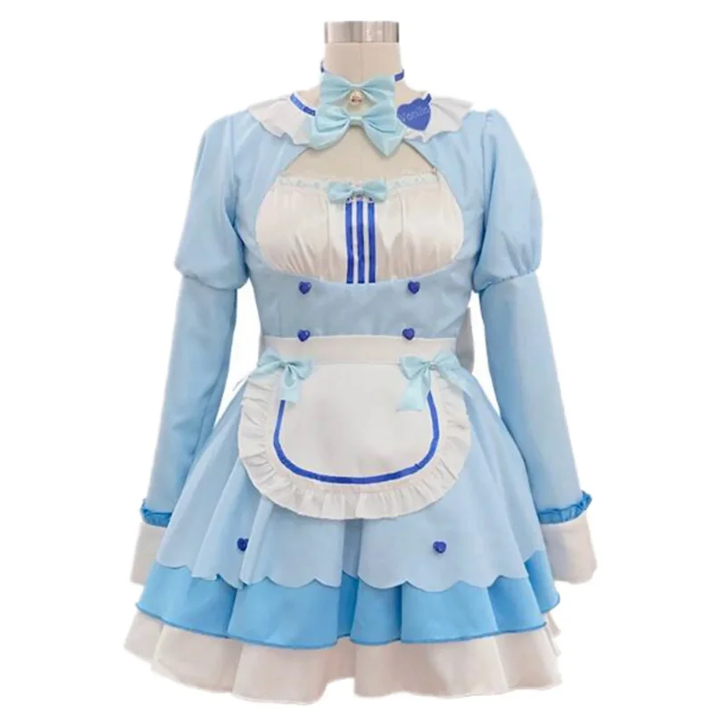 Chocola/Vanilla Cosplay NEKOPARA Maid Dress Halloween Costumes Anime Chocola Maid Outfit Cosplay Perfect Custom for You!
Chocola/Vanilla Cosplay NEKOPARA Maid Dress Halloween Costumes Anime Chocola Maid Outfit Cosplay Perfect Custom for You!