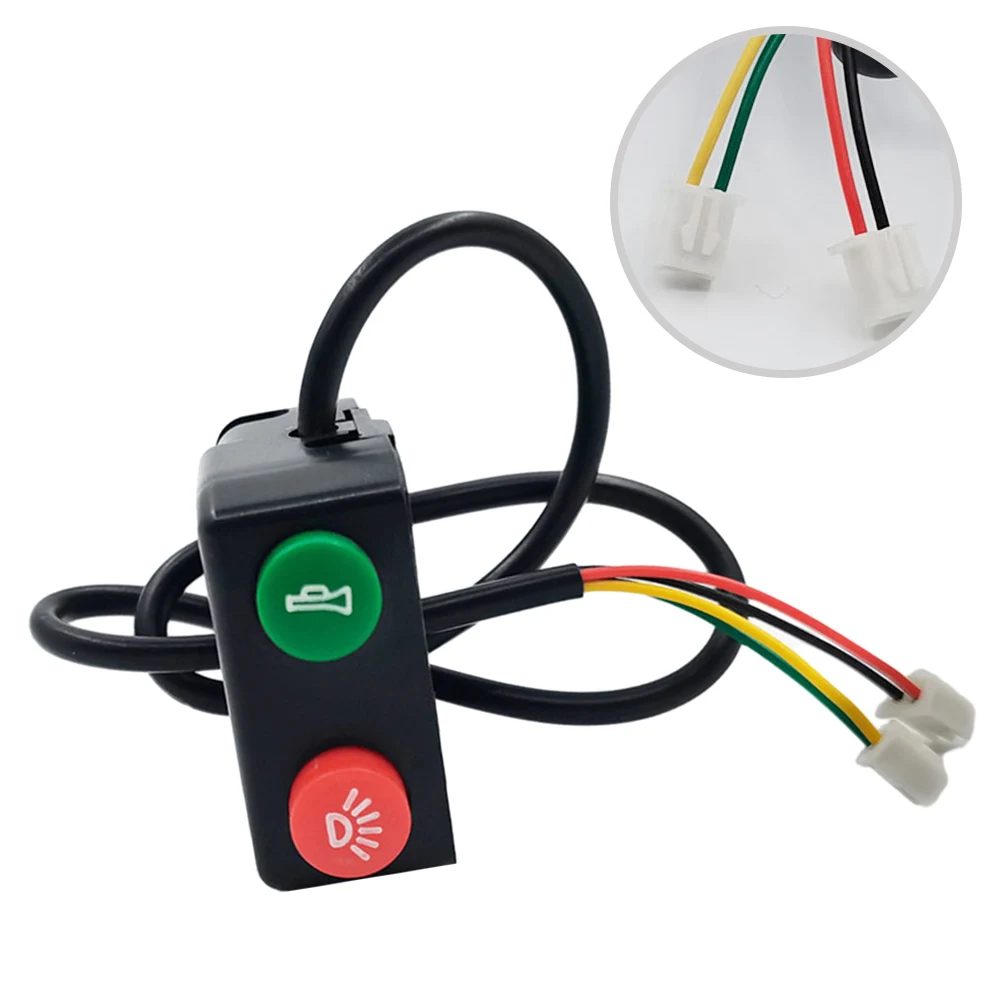 Handlebar ON/OFF Switch For ATV Scooters Universal Handlebar Horn Headlight Switch Take Control Of Your Ride Electric Bike Part
Handlebar ON/OFF Switch For ATV Scooters Universal Handlebar Horn Headlight Switch Take Control Of Your Ride Electric Bike Part