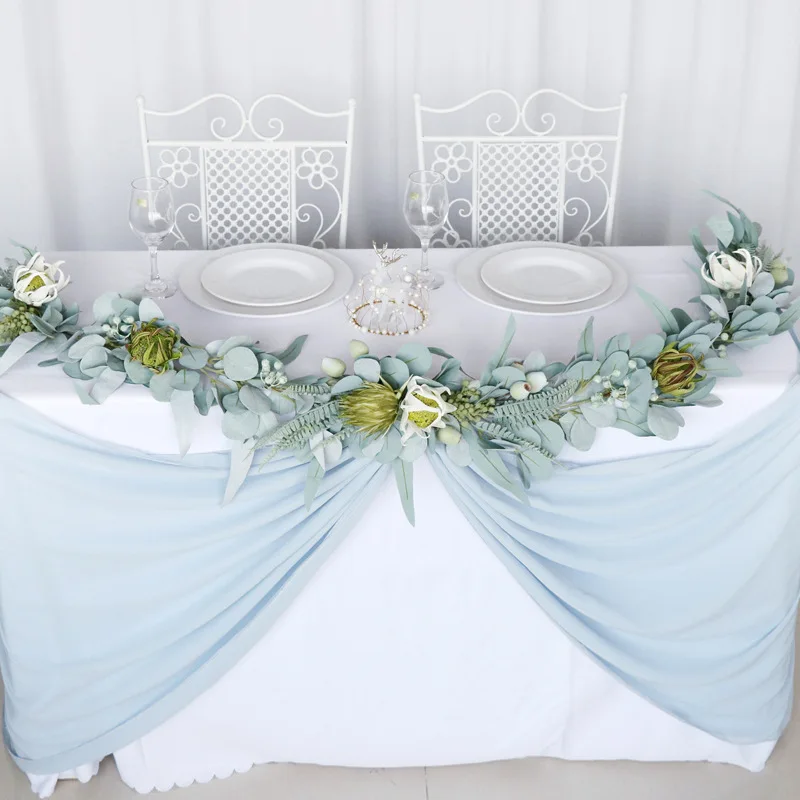 270CM Eucalyptus Berry Wedding Long Table Flower Birthday Banquet Hotel Table Arch Scene Decor Simulation Rose Flower Rattan
270CM Eucalyptus Berry Wedding Long Table Flower Birthday Banquet Hotel Table Arch Scene Decor Simulation Rose Flower Rattan