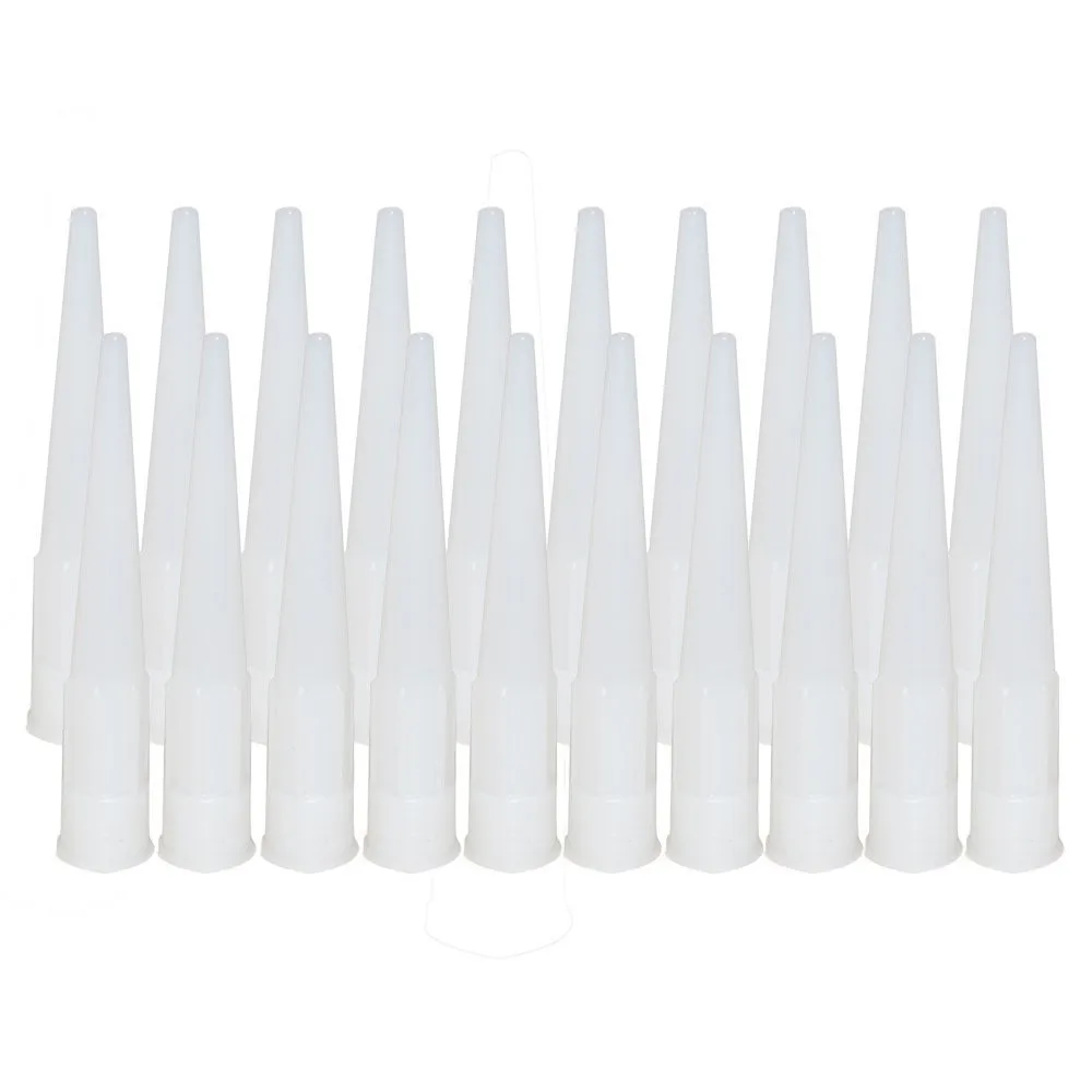 25 Pcs Spare Nozzles For Silicone Sealant Adhesive Caulk Pipes Installing Doors Repairing Gaps Wall Floor Tiles Scraper Tool
25 Pcs Spare Nozzles For Silicone Sealant Adhesive Caulk Pipes Installing Doors Repairing Gaps Wall Floor Tiles Scraper Tool