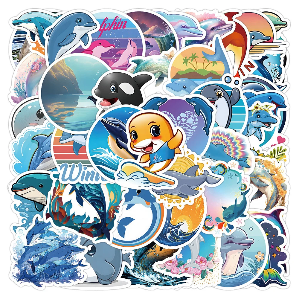 10/30/50/100pcs Marine Animals Dolphins Stickers Cute Cartoon Sticker Scrapbooking Guitar Luggage Skateboard Anime Toys Decals
10/30/50/100pcs Marine Animals Dolphins Stickers Cute Cartoon Sticker Scrapbooking Guitar Luggage Skateboard Anime Toys Decals
