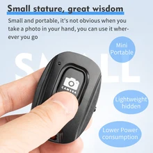 Camera Controller Self-Timer Shutter Release Phone Bluetooth-compatible Wireless Selfie for Outdoor Sightseeing Accessories Camera Controller Self-Timer Shutter Release Phone Bluetooth-compatible Wireless Selfie for Outdoor Sightseeing Accessories
