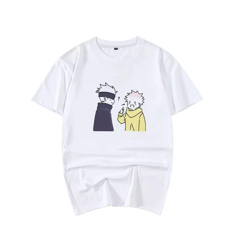 Young Trend Fashion Couple Short Sleeve Large Size Thin Pair Student Crew Neck Short
Young Trend Fashion Couple Short Sleeve Large Size Thin Pair Student Crew Neck Short