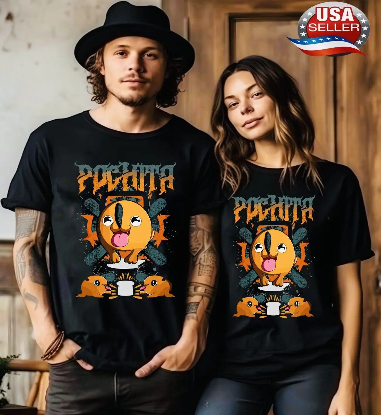 Pochita Chainsaw Man T-shirt anime manga Black Shirt Men & Women Manga T-Shirt
Pochita Chainsaw Man T-shirt anime manga Black Shirt Men & Women Manga T-Shirt