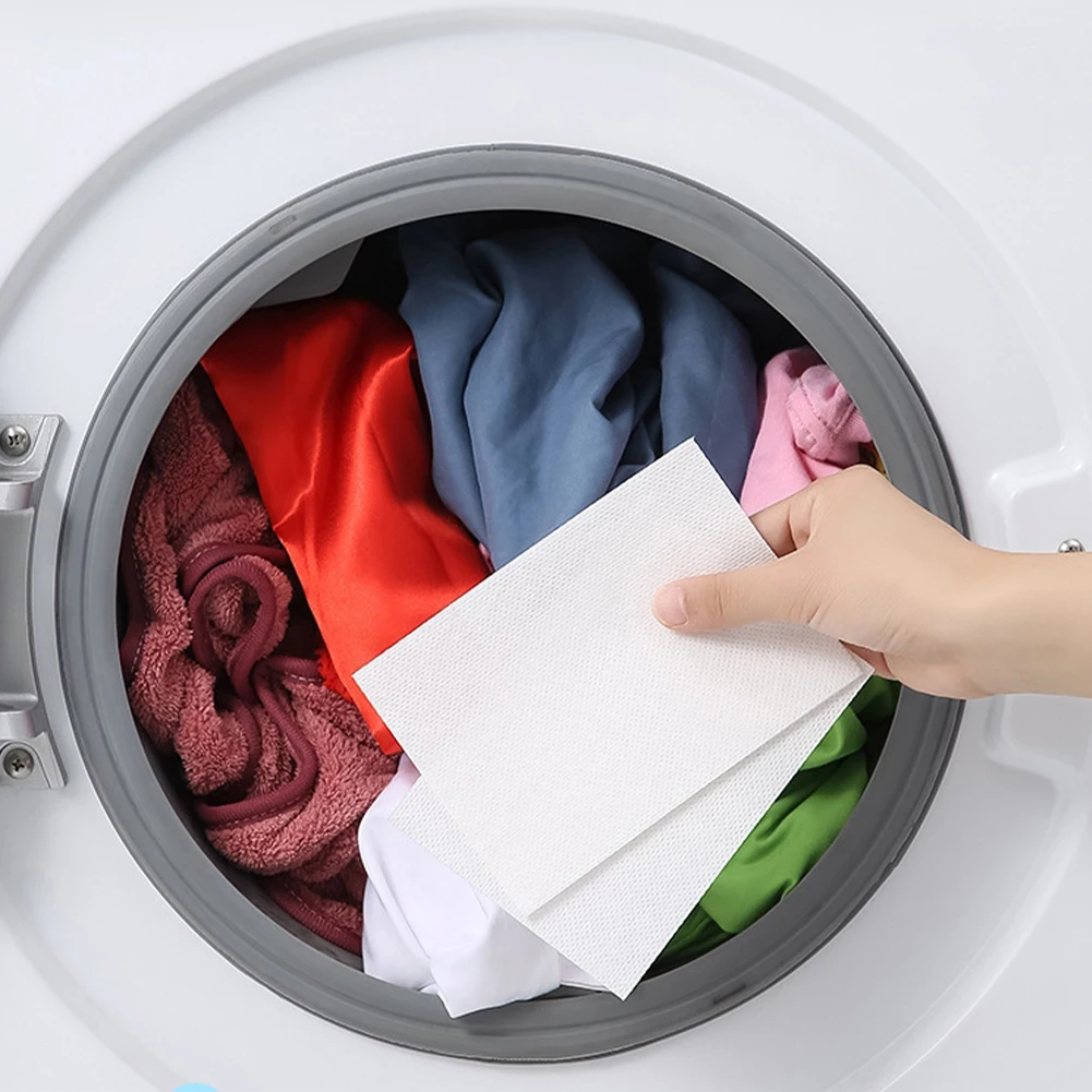50 Pcs Color Collection Sheet Dyeing Proof Cloth Color Absorption Paper Quickly Absorbing Washing Machine Color Run Remove
50 Pcs Color Collection Sheet Dyeing Proof Cloth Color Absorption Paper Quickly Absorbing Washing Machine Color Run Remove