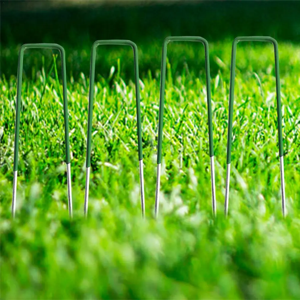 U Shape Lawn Nails Specifications Galvanized Steel Garden Stake Fixing Nails For Fixing Fabric Gardening Tools
U Shape Lawn Nails Specifications Galvanized Steel Garden Stake Fixing Nails For Fixing Fabric Gardening Tools
