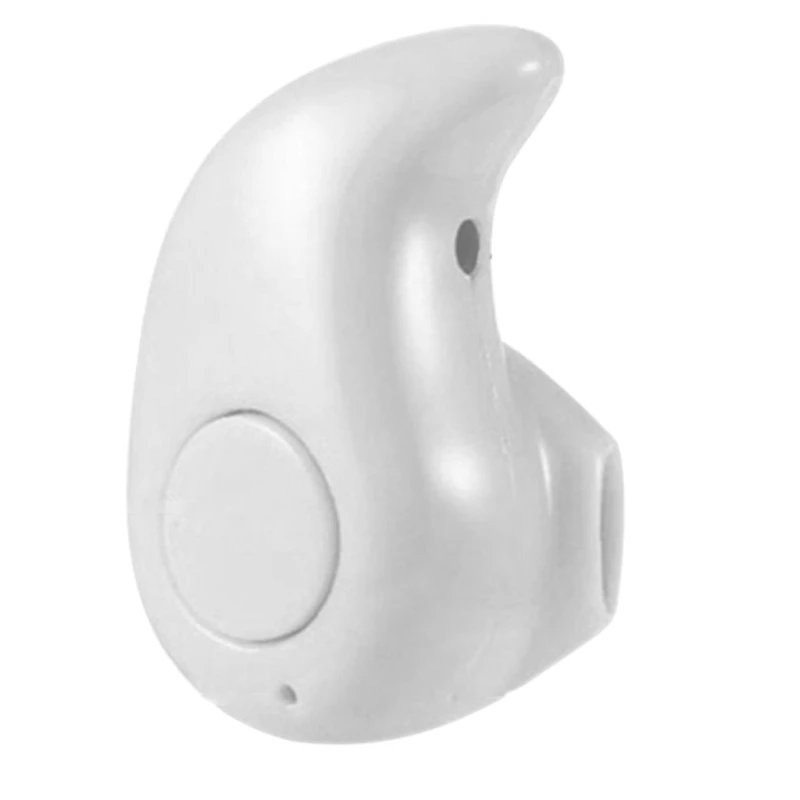

Bluetooth Headset, In-Ear Bluetooth Headset Earpiece Invisible Headphone Wireless Earphone Earbud-White