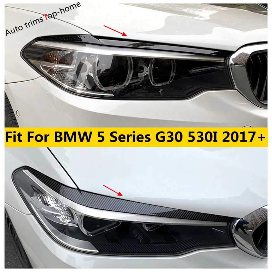 Front Head Lights Lamps Eyebrow Eyelid Sticker Cover Trim Fit For BMW 5 Series G30 530I 2017 - 2023 Exterior Accessories
Front Head Lights Lamps Eyebrow Eyelid Sticker Cover Trim Fit For BMW 5 Series G30 530I 2017 - 2023 Exterior Accessories