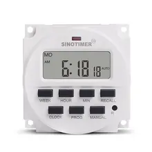 5V 12V 24V 110V 220V Voltage Output Digital 7 Days Weekly Programmable Timer Switch Time Relay Control Passive Output
5V 12V 24V 110V 220V Voltage Output Digital 7 Days Weekly Programmable Timer Switch Time Relay Control Passive Output