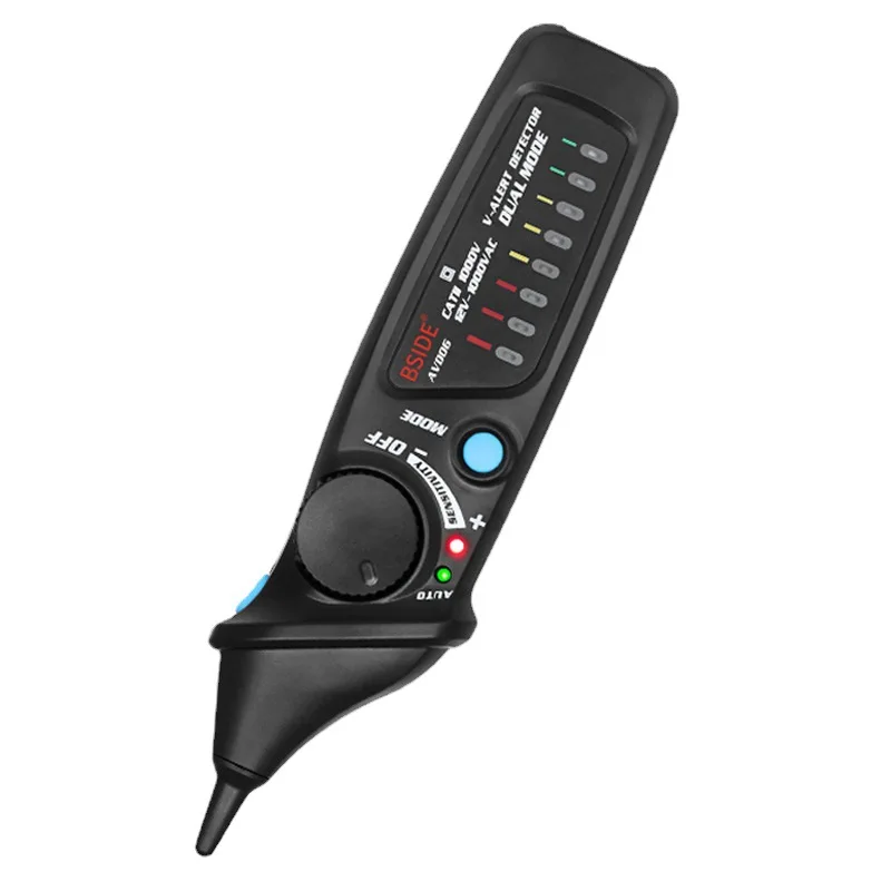 AVD06 intelligent induction test pen line breakpoint detection electrician maintenance test pen audible visual alarm test pen
AVD06 intelligent induction test pen line breakpoint detection electrician maintenance test pen audible visual alarm test pen