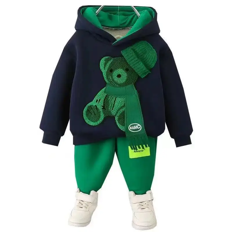 Boys and girls spring and autumn suit new children's boys and girls clothes hooded hoodie hoodie pants cartoon sports two-piece
Boys and girls spring and autumn suit new children's boys and girls clothes hooded hoodie hoodie pants cartoon sports two-piece