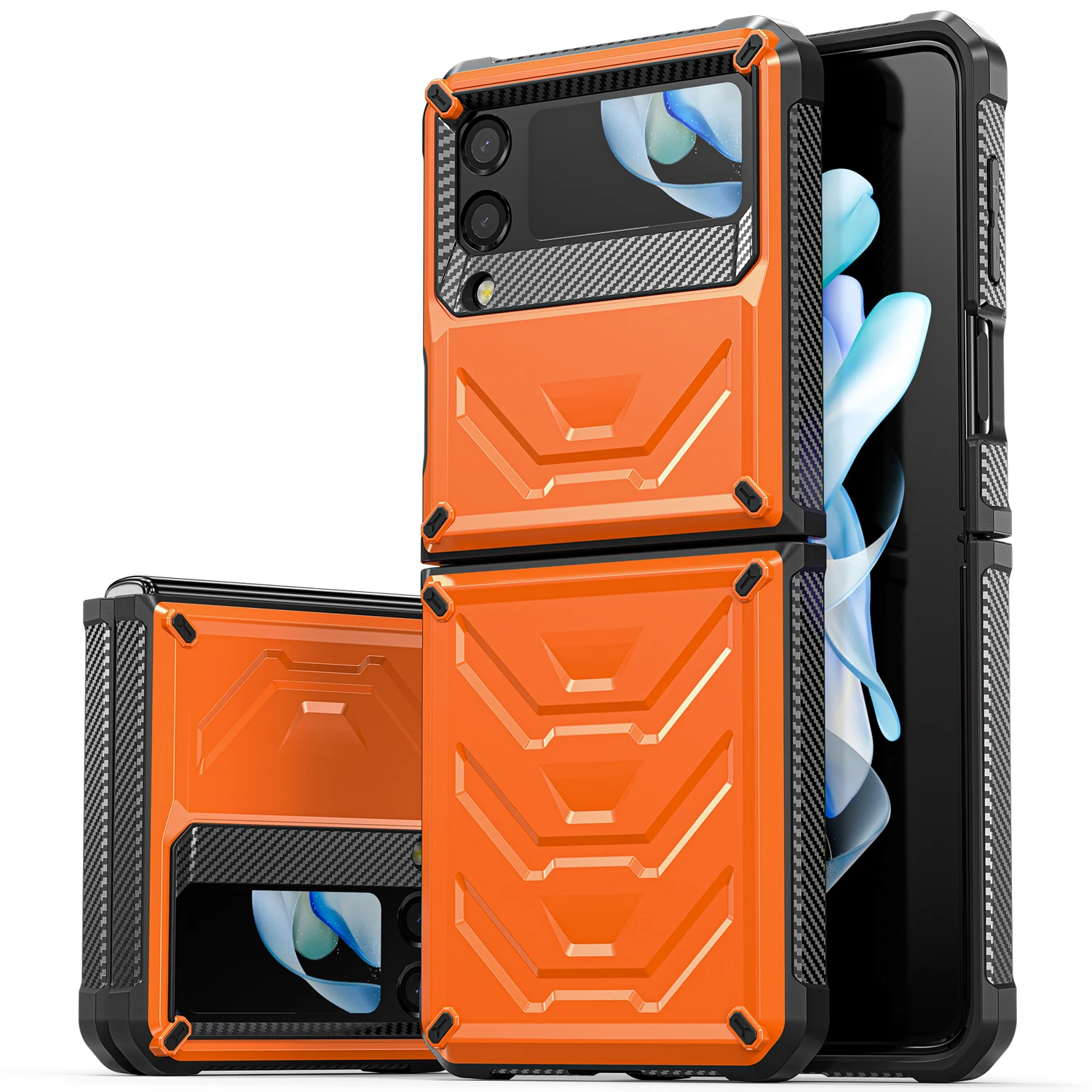 Противоударный силиконовый чехол-бампер ZFlip4 для Samsung Galaxy Z Flip 4 3
Противоударный силиконовый чехол-бампер ZFlip4 для Samsung Galaxy Z Flip 4 3