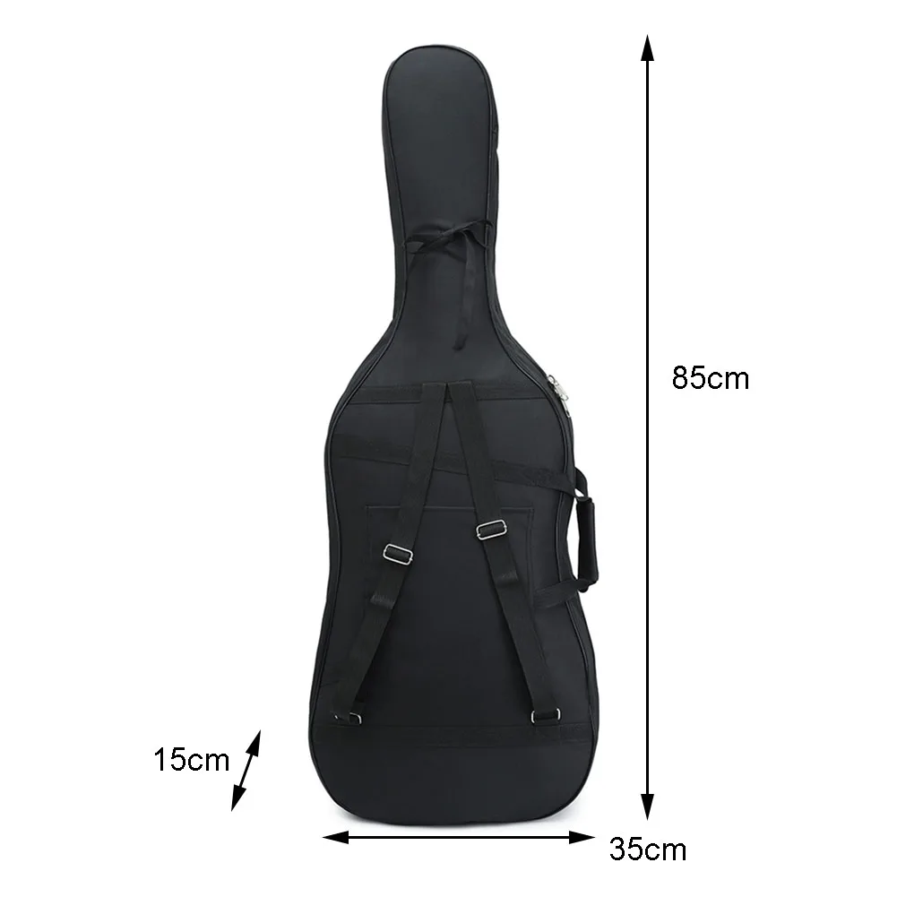 Conveniently Designed for Your 1/8 Cello Cello Padded Gig Bag 18 Size Black Color Side Storage Pocket Fixed Backpack Straps
Conveniently Designed for Your 1/8 Cello Cello Padded Gig Bag 18 Size Black Color Side Storage Pocket Fixed Backpack Straps