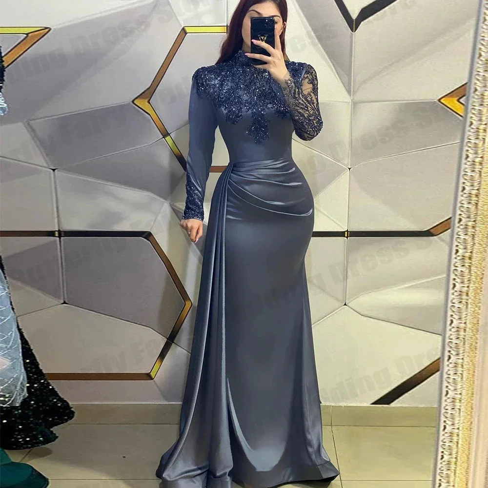 

2023 женское красивое привлекательное роскошное кружевное платье с аппликацией бриллиантами в стиле кантри и сада, вечернее платье для свадьбы