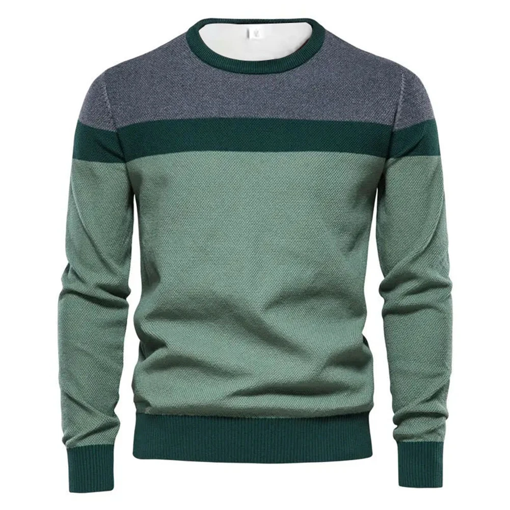 Casual Winter Sweater Male Striped O Neck Long Sleeve New Knit Tops Pullovers Knitwears Jumper Sweaters For Men Clothing
Casual Winter Sweater Male Striped O Neck Long Sleeve New Knit Tops Pullovers Knitwears Jumper Sweaters For Men Clothing