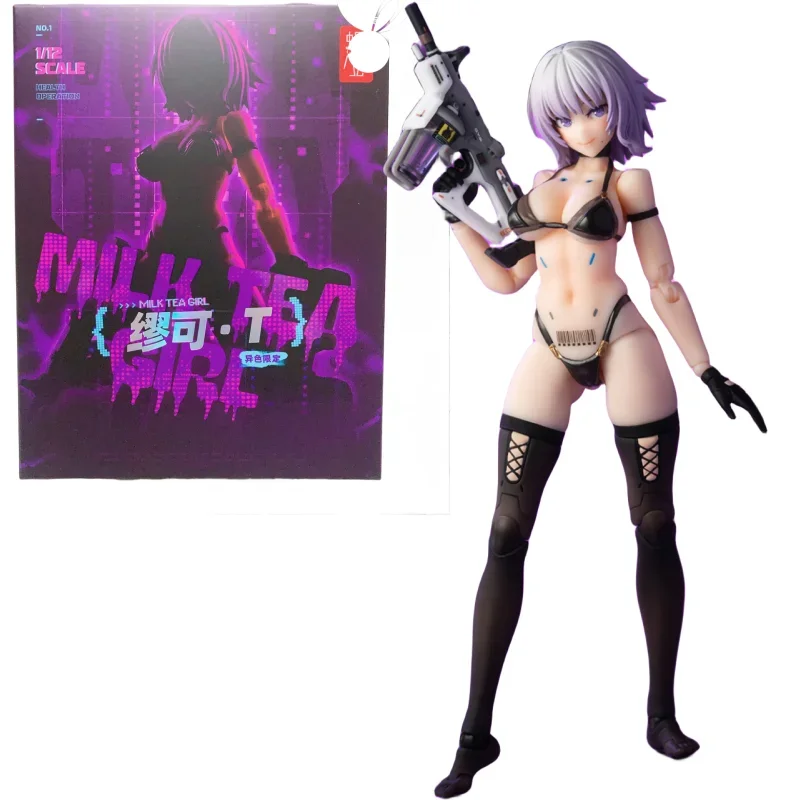 In Stock Original 1/12 Snail Shell Health Operation MILK TEA GIRL WF Limited Edition Mobile Suit Girl 15CM Action Toys Gifts Boy
In Stock Original 1/12 Snail Shell Health Operation MILK TEA GIRL WF Limited Edition Mobile Suit Girl 15CM Action Toys Gifts Boy