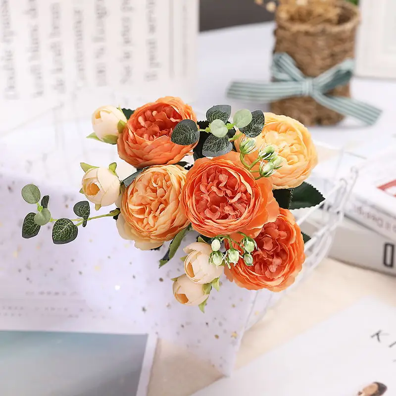 Artificial Silk Flowers Realistic Roses Bouquet Long Stem for Wedding Bouquets Centerpieces,Arrangements Party Home Decorations
Artificial Silk Flowers Realistic Roses Bouquet Long Stem for Wedding Bouquets Centerpieces,Arrangements Party Home Decorations