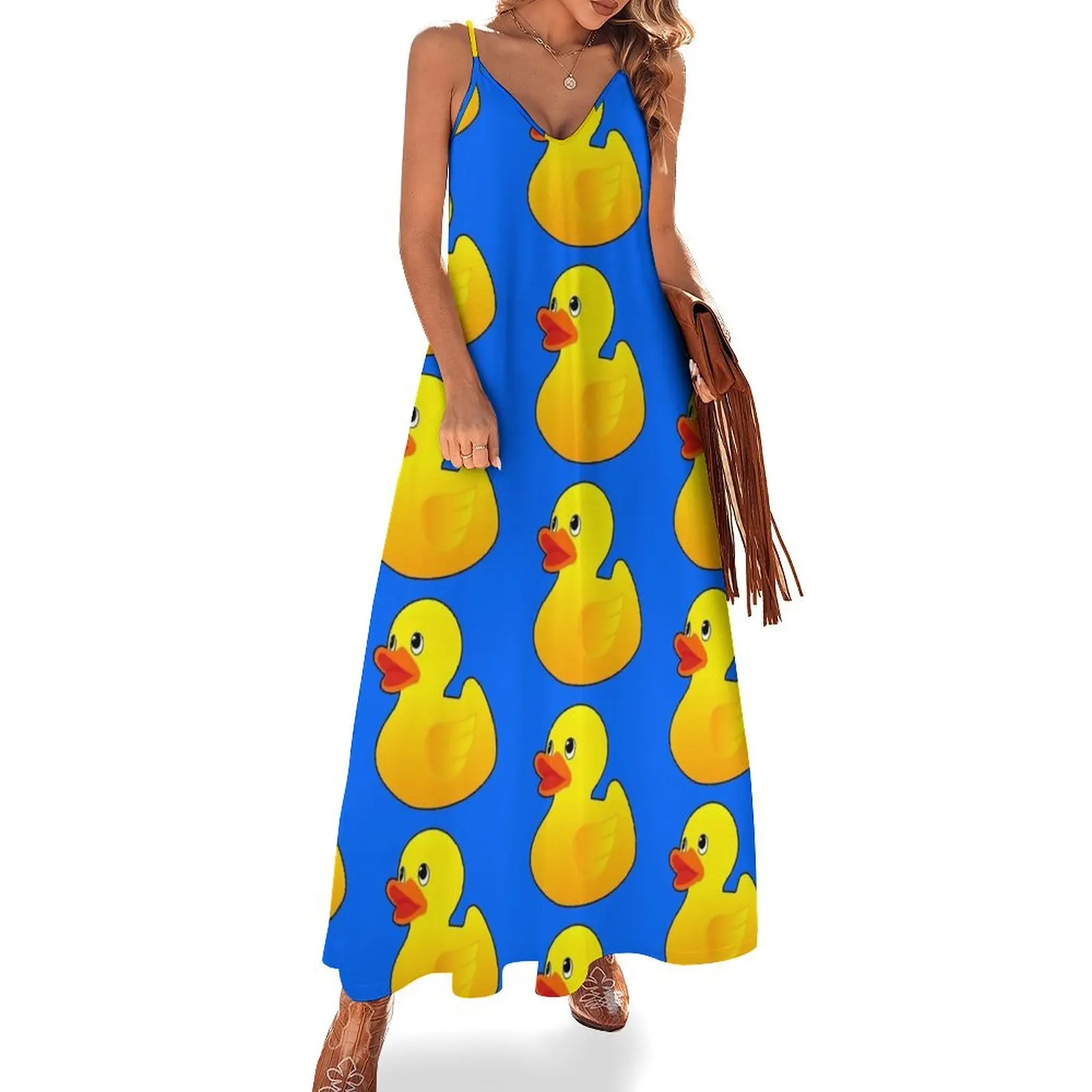 Classic Rubber Duck Ducky Sleeveless Dress african dresses for woman luxury woman evening dress Woman's evening dress
Classic Rubber Duck Ducky Sleeveless Dress african dresses for woman luxury woman evening dress Woman's evening dress