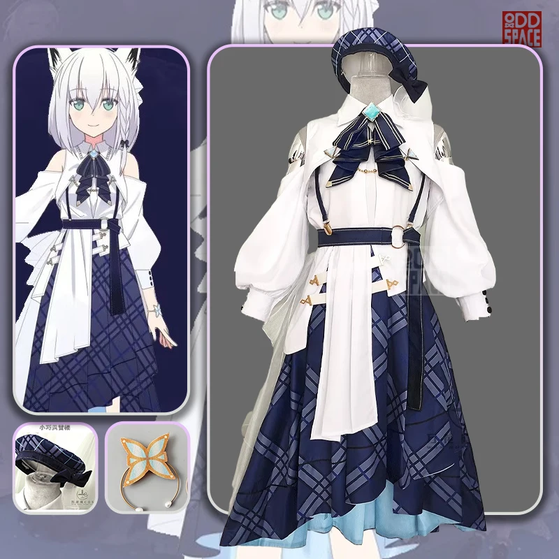 Blue Journey Music Project Cosplay Costume Vtuber Hololive Cosplay Suit Team Uniform Cosplay Beret Halloween Party Role Play
Blue Journey Music Project Cosplay Costume Vtuber Hololive Cosplay Suit Team Uniform Cosplay Beret Halloween Party Role Play