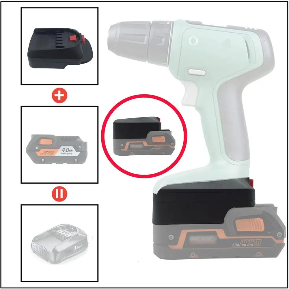 NEW Battery Adapter Compatible For Ridgid 18v Aeg 18V Li-ion Battery To Compatible For Bosch 18V Pba Li-ion Battery
NEW Battery Adapter Compatible For Ridgid 18v Aeg 18V Li-ion Battery To Compatible For Bosch 18V Pba Li-ion Battery